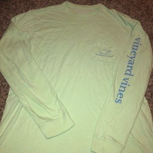 Vineyard vines mint green sweater
